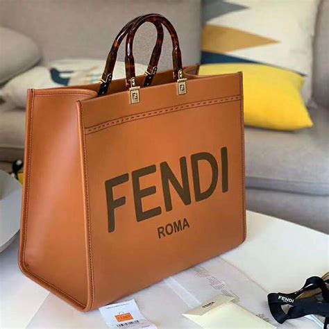 black and brown fendi bag|Fendi brown leather bag.